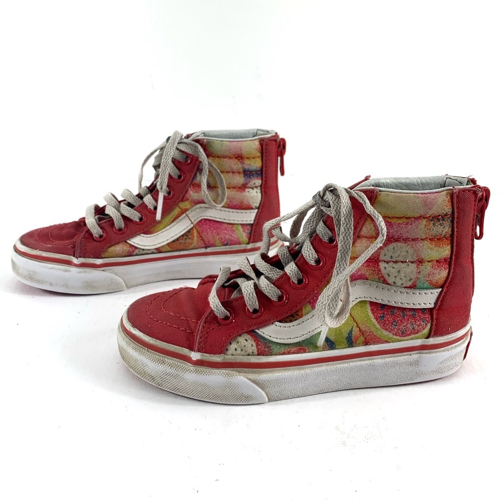 Vans Glitter Fruits SK-8 High Zip Sz 11.5
